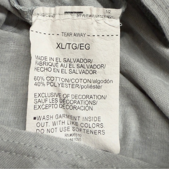 Under Armour Gray Sleeveless Workout Tank Mens Size XL - Picture 3 of 3